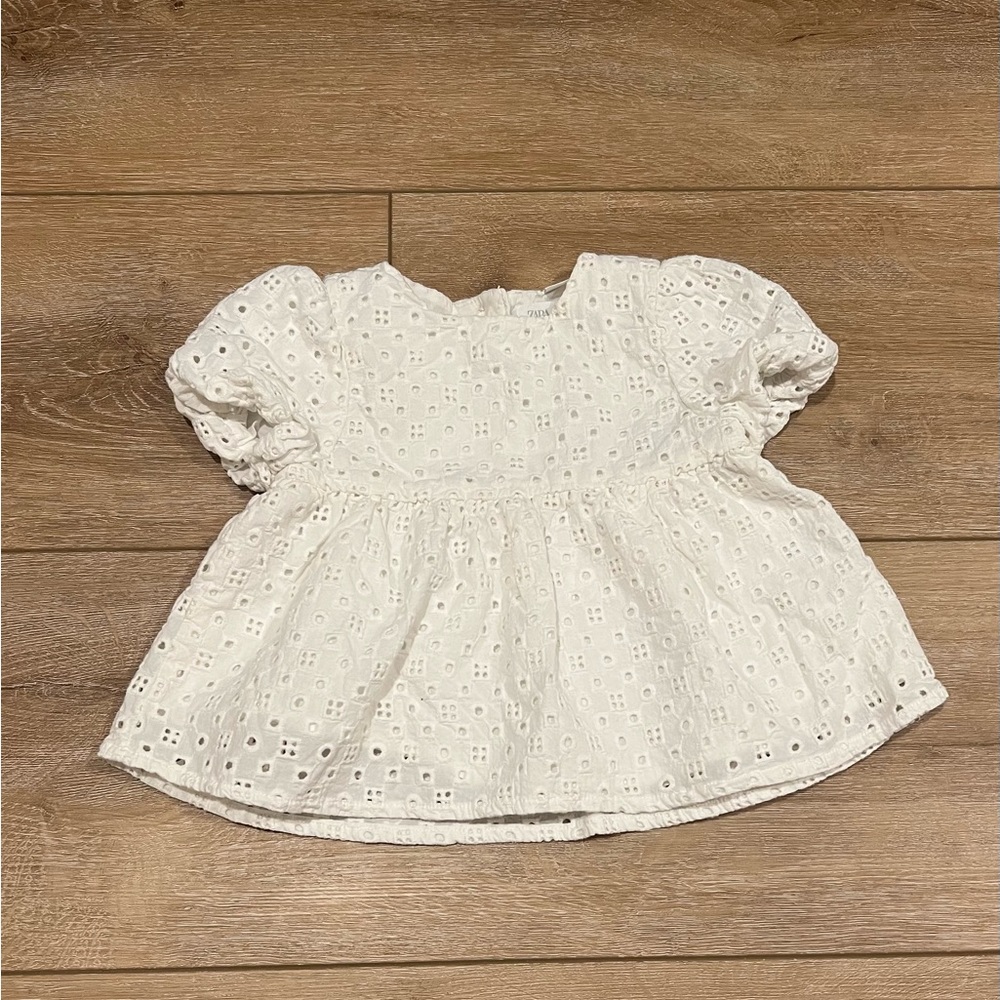 Zara white summer dress